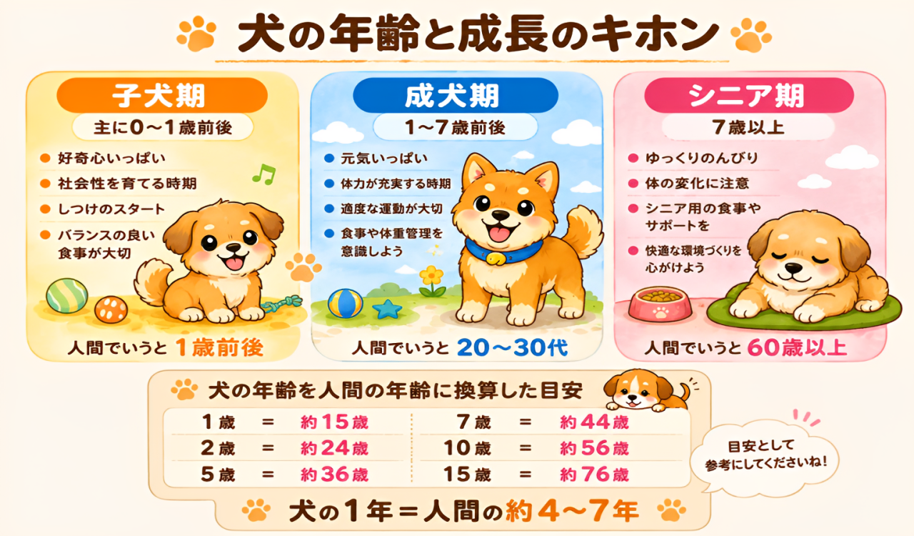 犬の年齢と成長のキホン 021