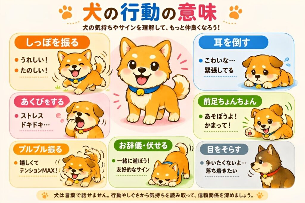 犬の行動の意味